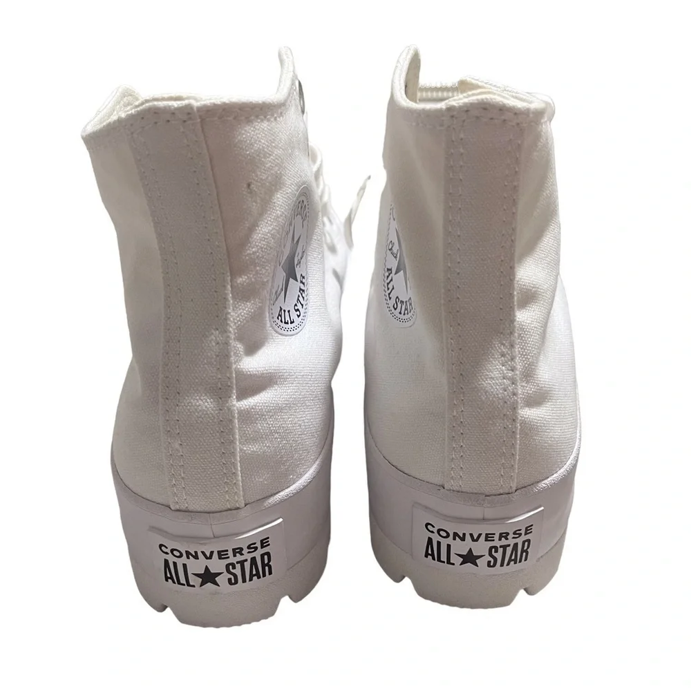 Converse Chuck Taylor All Star Lugged Sole High Top Sneaker White Size 9.5 - Picture 5 of 11